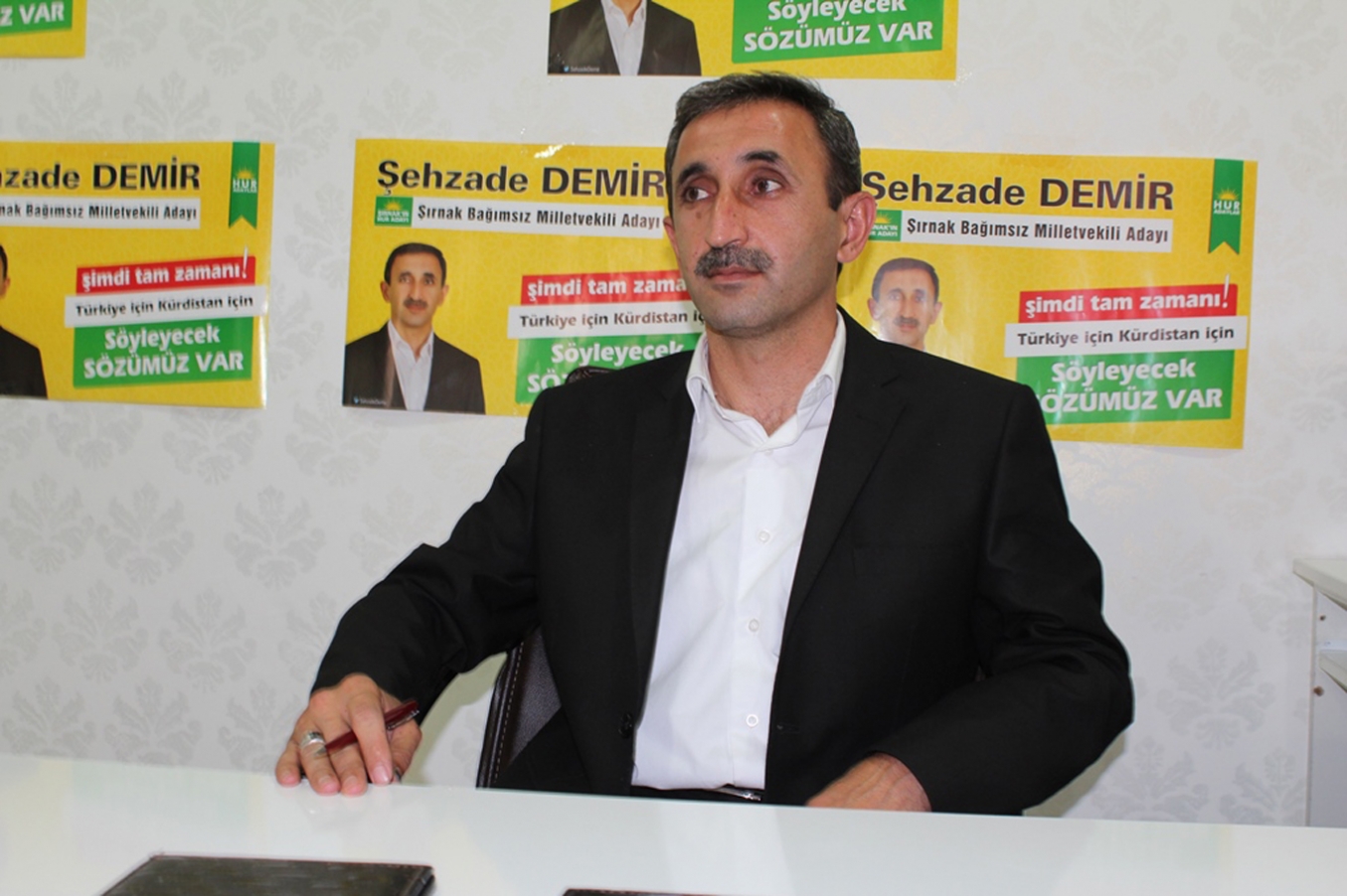 Şehzade Demir Şırnak ve Cizre'de miting düzenleyecek Şehzade Demir Şırnak ve Cizre'de miting düzenleyecek